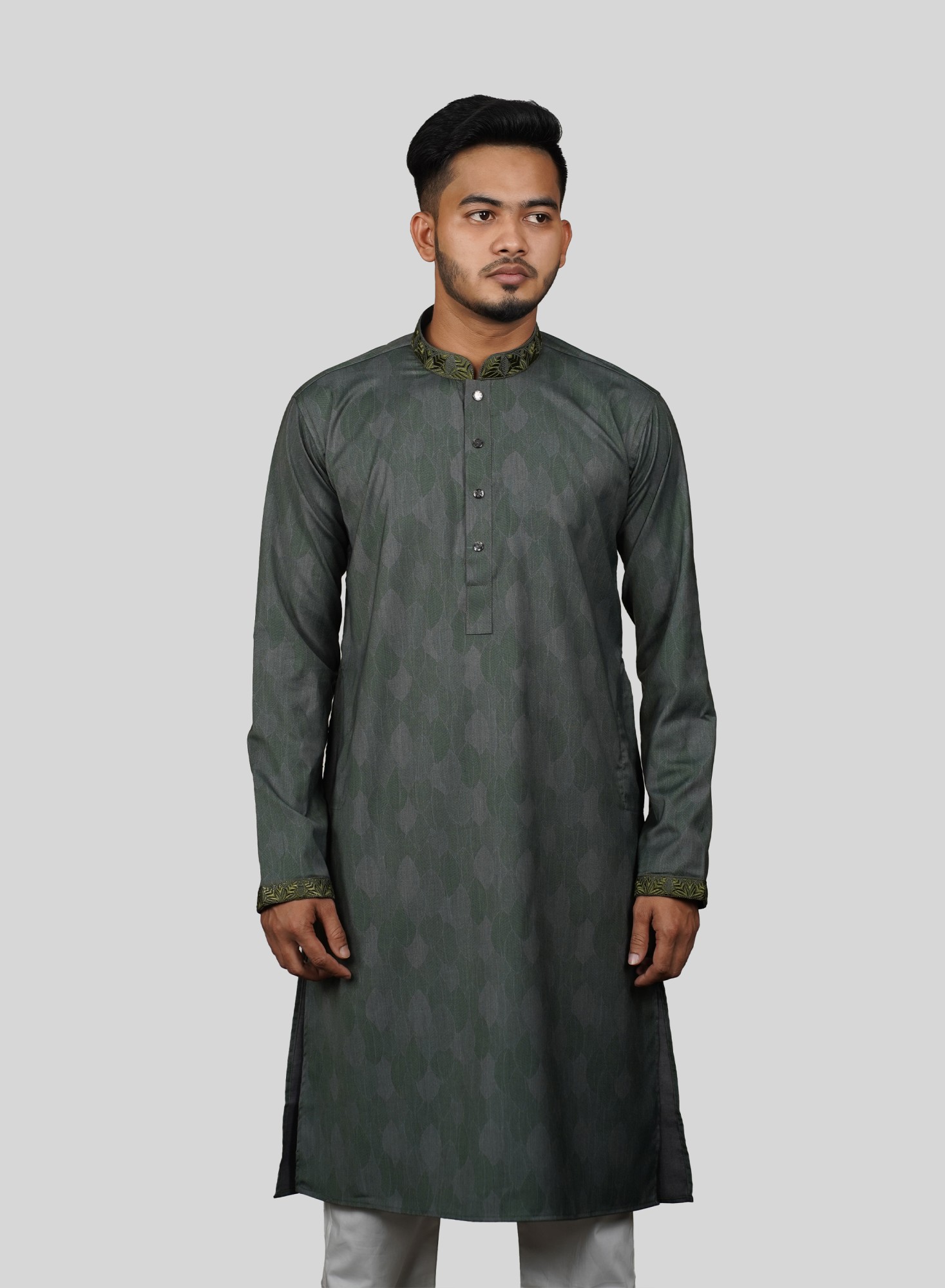 Premium Panjabi (Gray) - 248