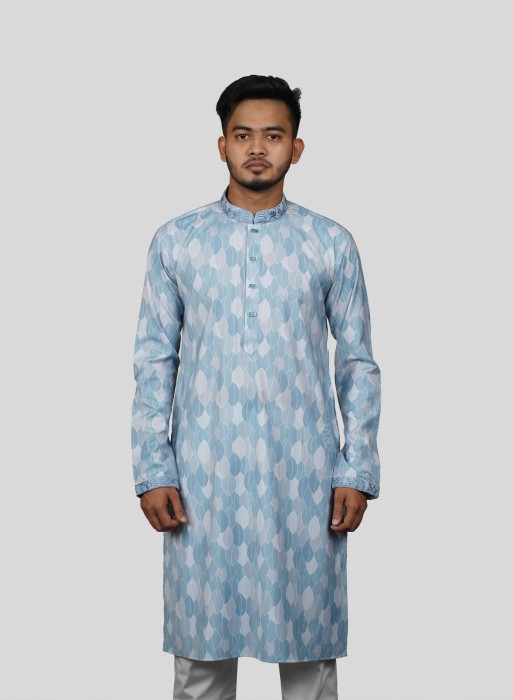 Premium Panjabi (Sky Blue) - 248