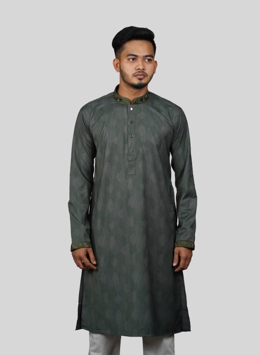 Premium Panjabi (Gray) - 248