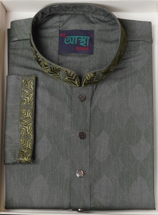 Premium Panjabi (Gray) - 248